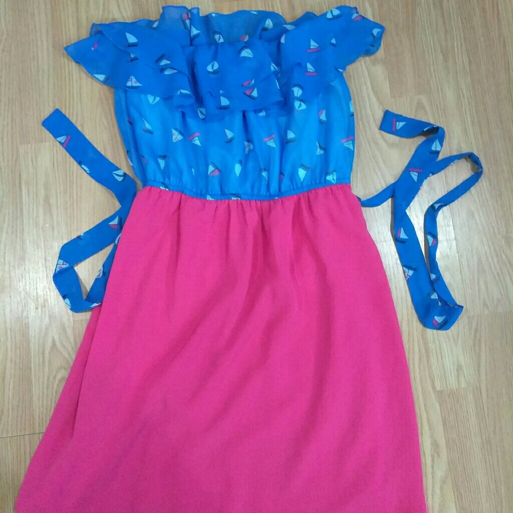 Strapless dress